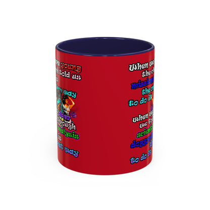 doggystyle - Accent Mug (dark red)