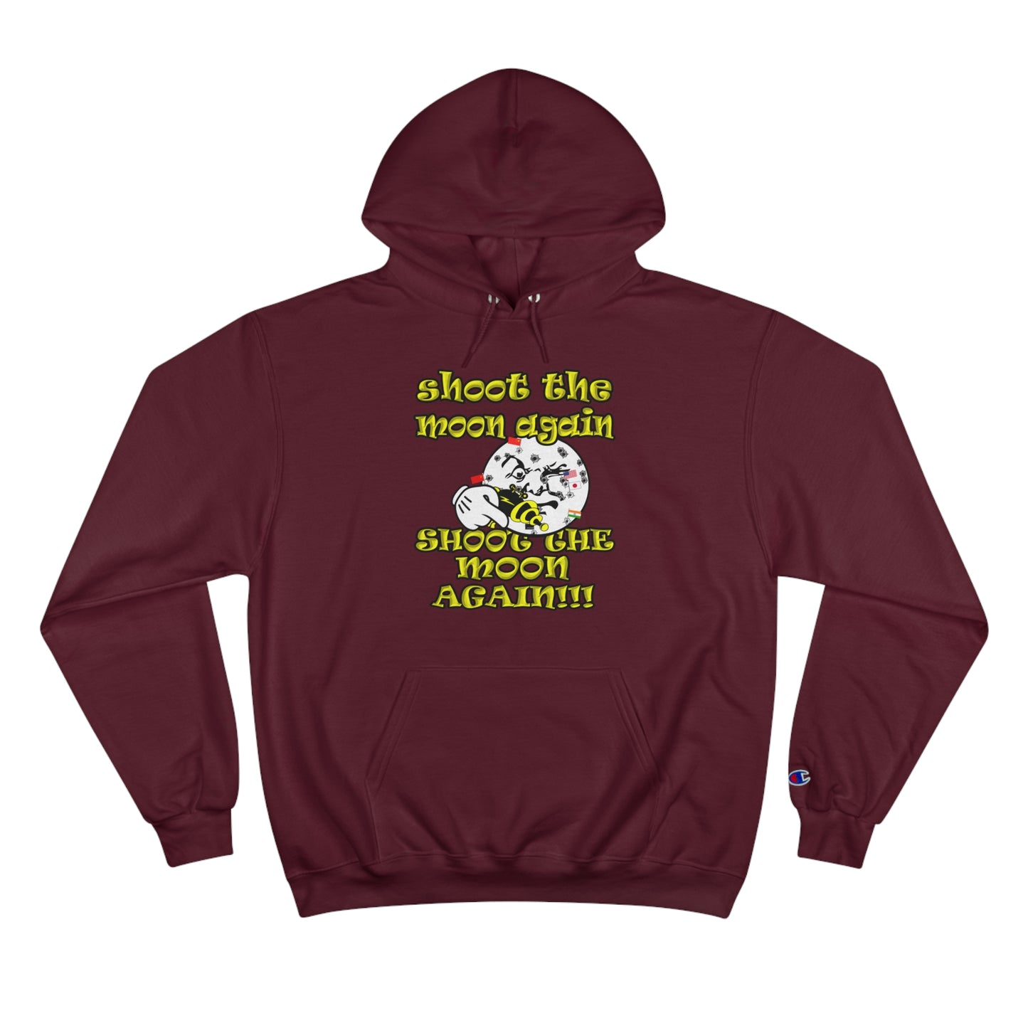 shoot the moon again - Champion Hoodie