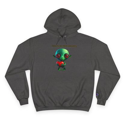 I don't care that your grey - Champion Hoodie