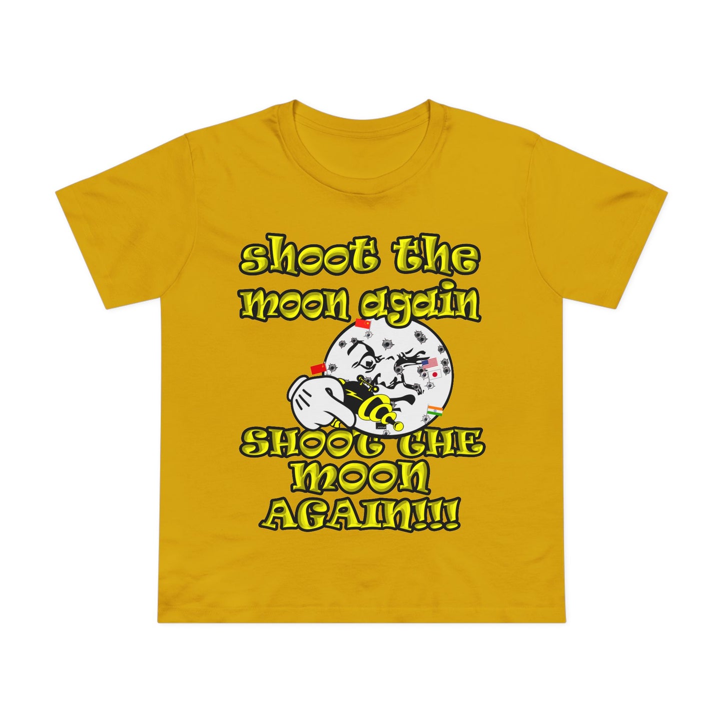 shoot the moon again - Women’s Maple Tee