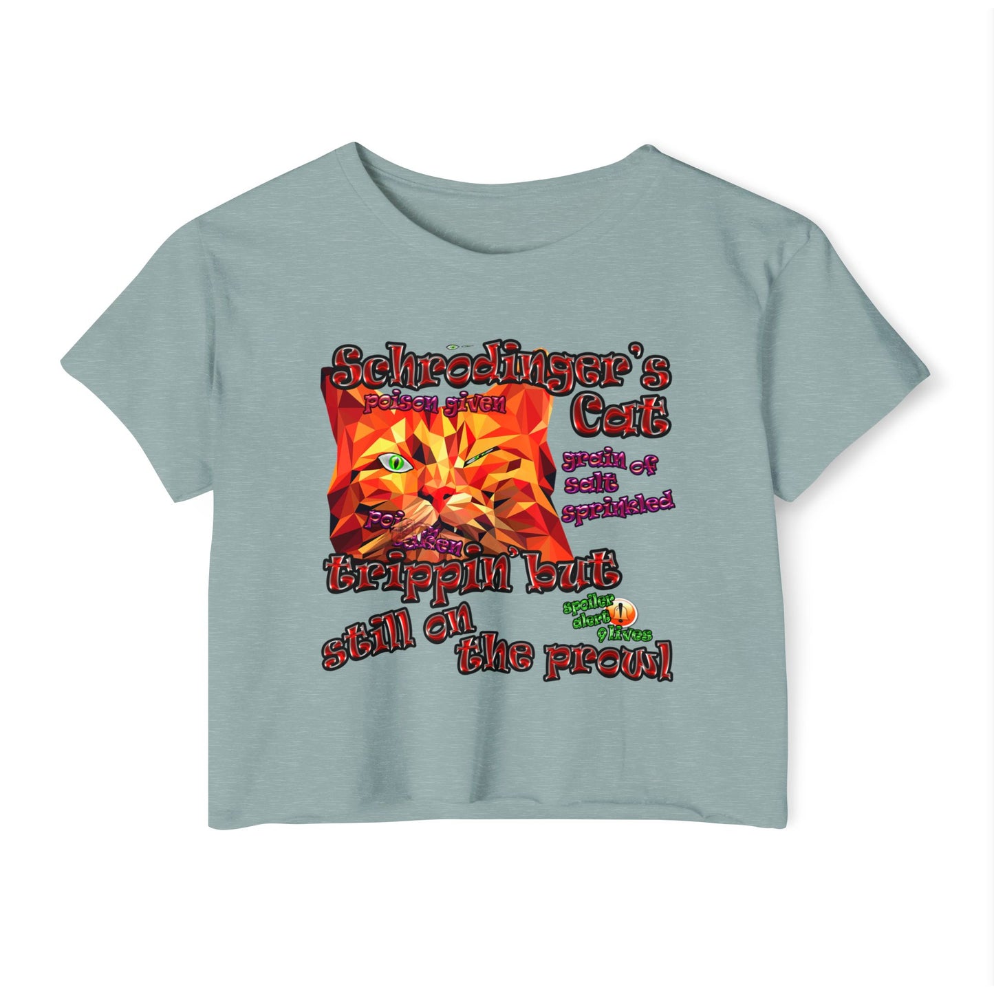schrodinger's cat - Women's Festival Crop Top