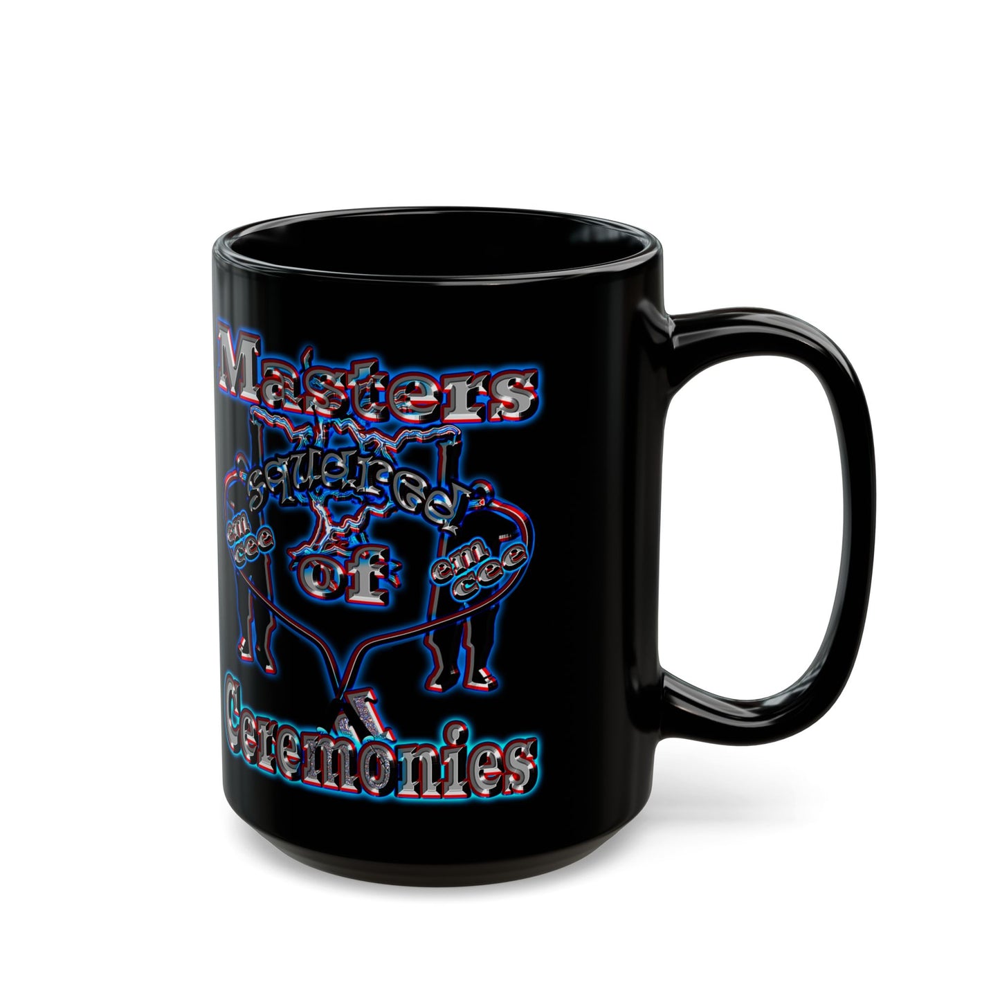 em cee squared - Black Mug (black)