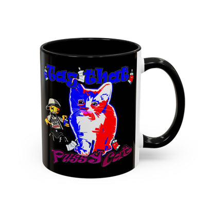 tag that - Accent Mug (black)