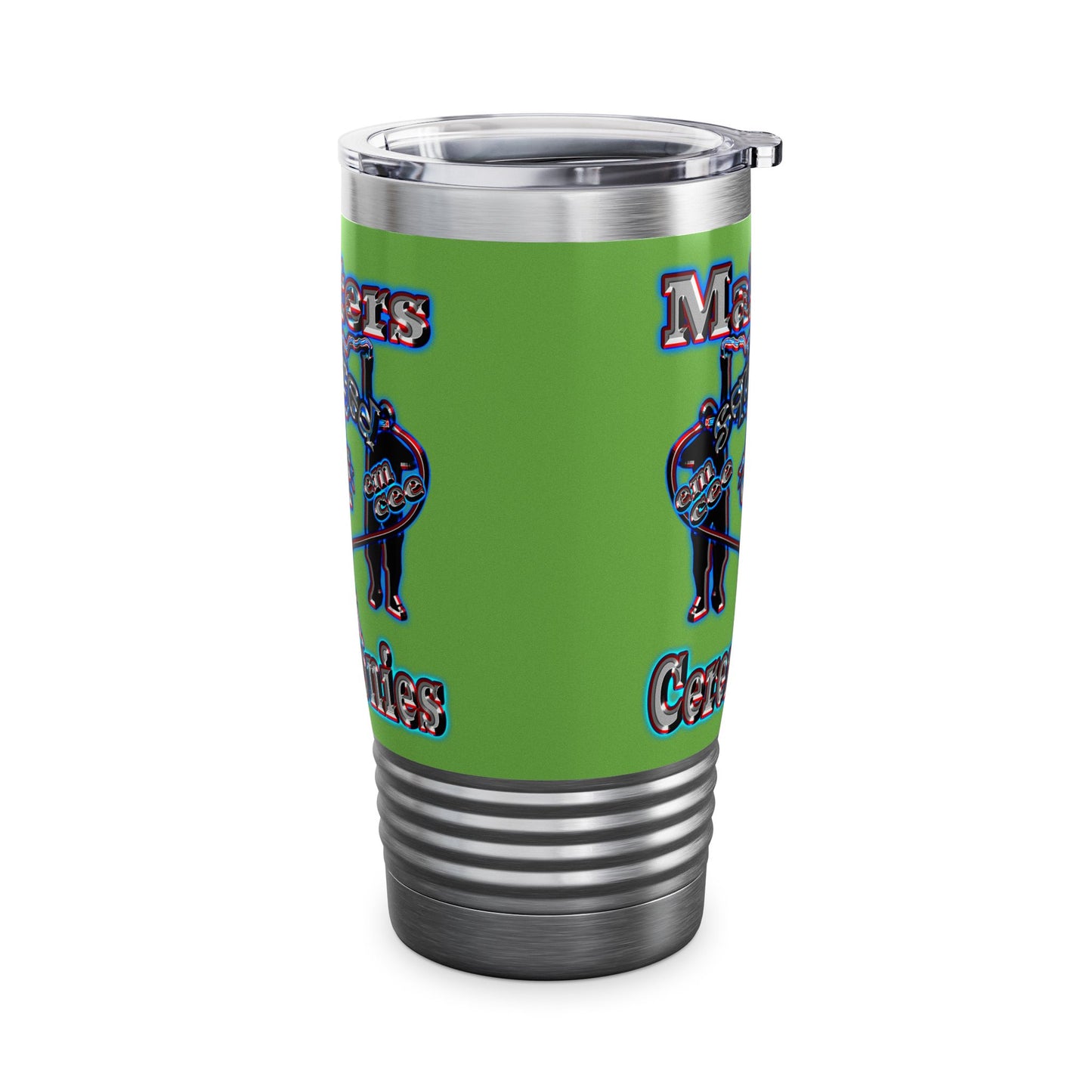 em cee squared - Ringneck Tumbler, 20oz (green)