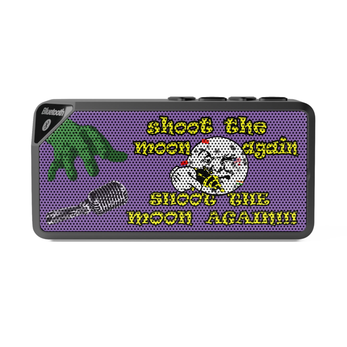 shoot the moon again - Jabba Bluetooth Speaker (light purple)