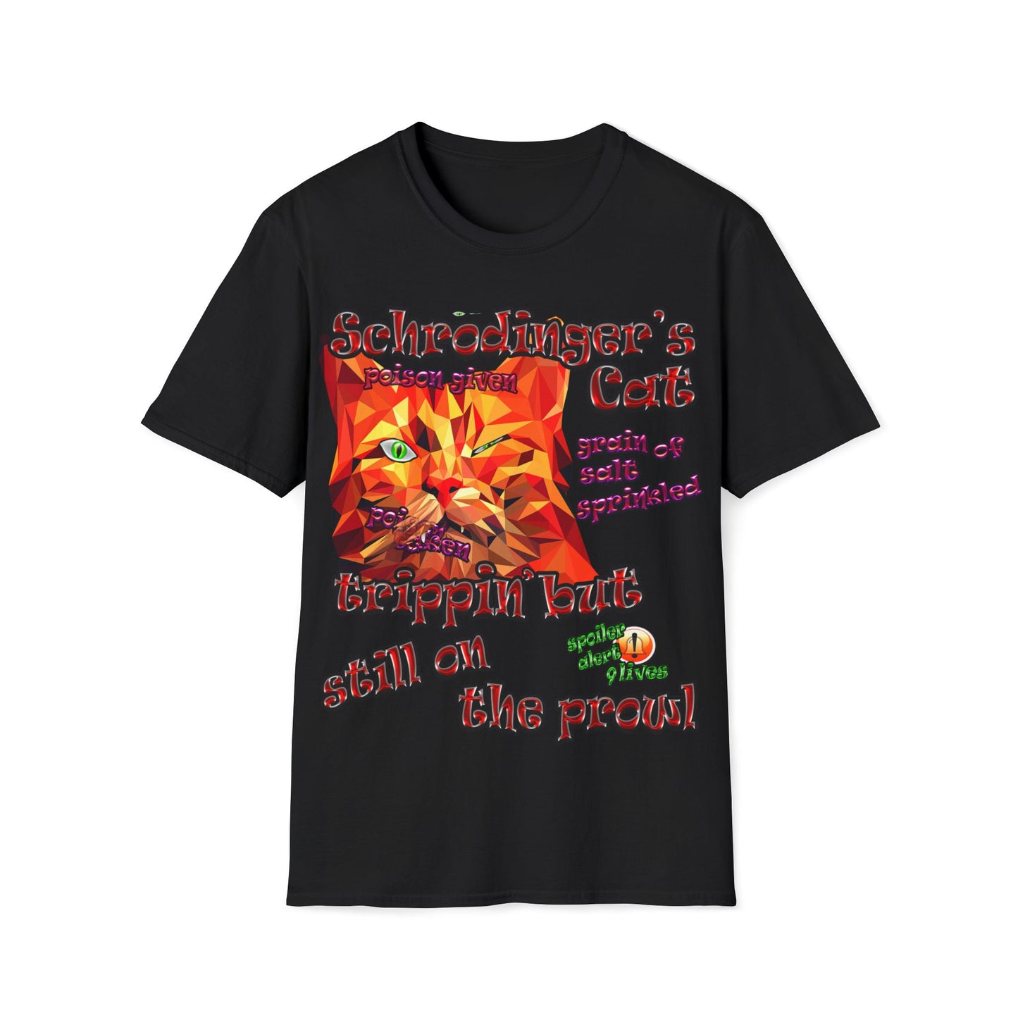 schrodinger's cat - Unisex Softstyle T-Shirt