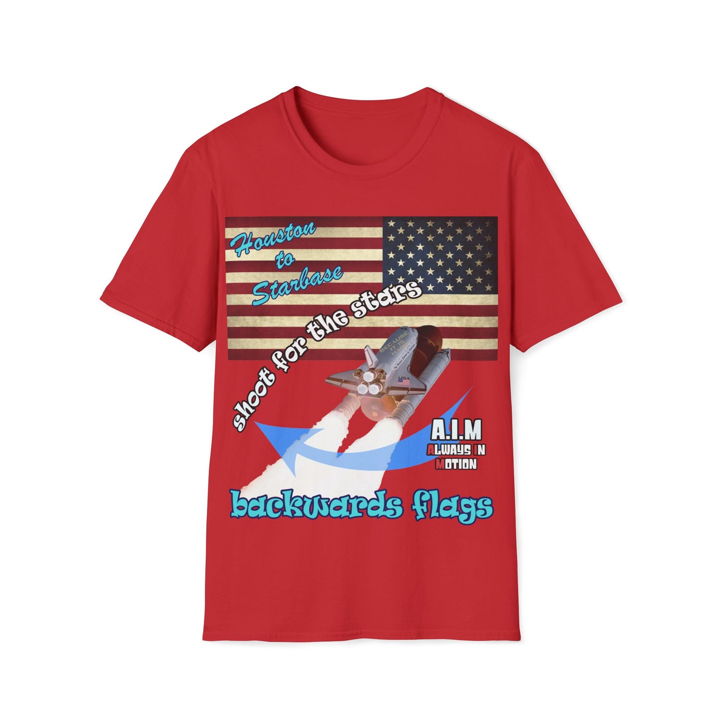 shoot for the stars - Unisex Softstyle T-Shirt