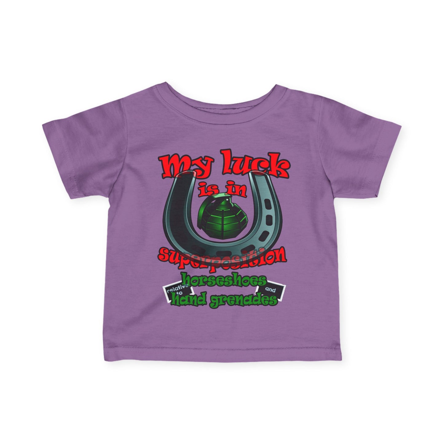 my luck - Infant Fine Jersey Tee