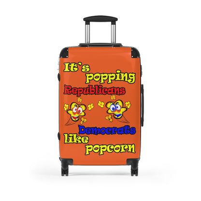 popping like popcorn - Suitcase (orange)