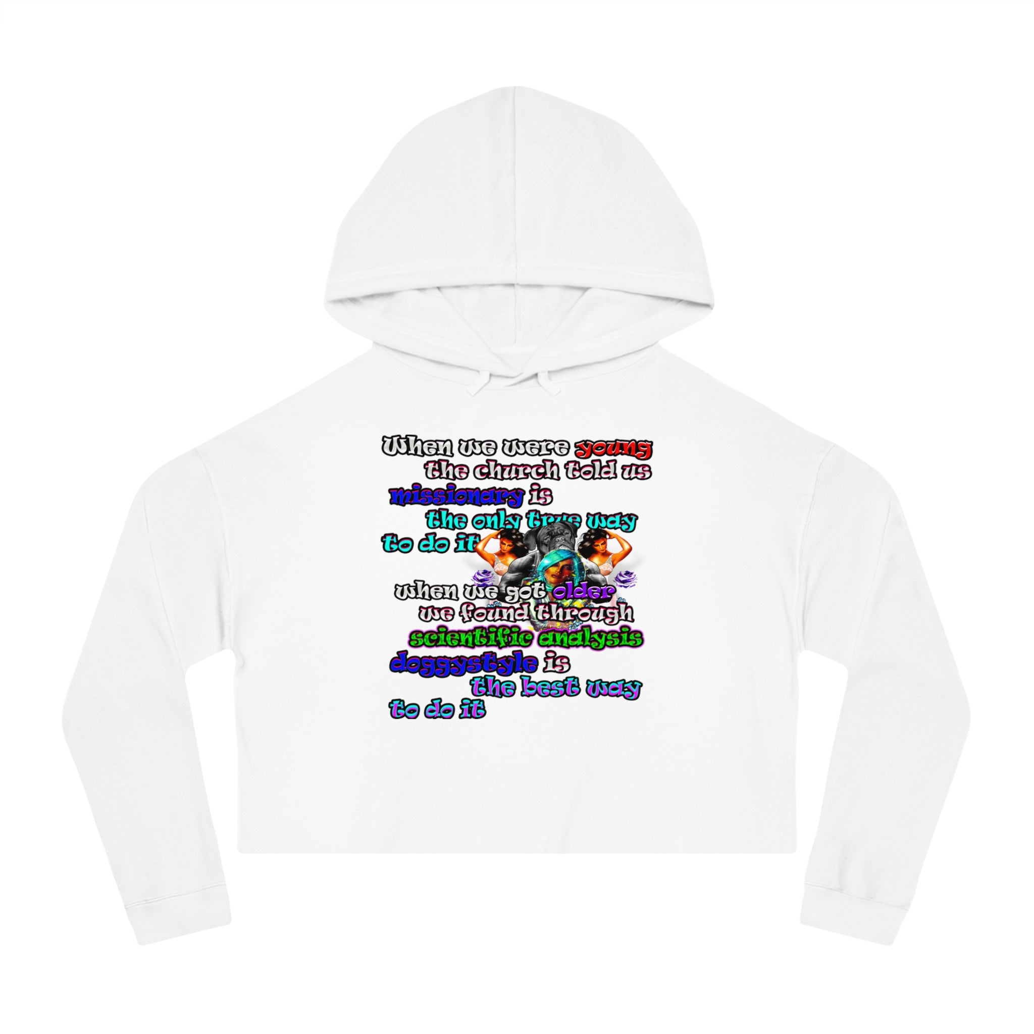 doggystyle - Women’s Cropped Hooded Sweatshirt