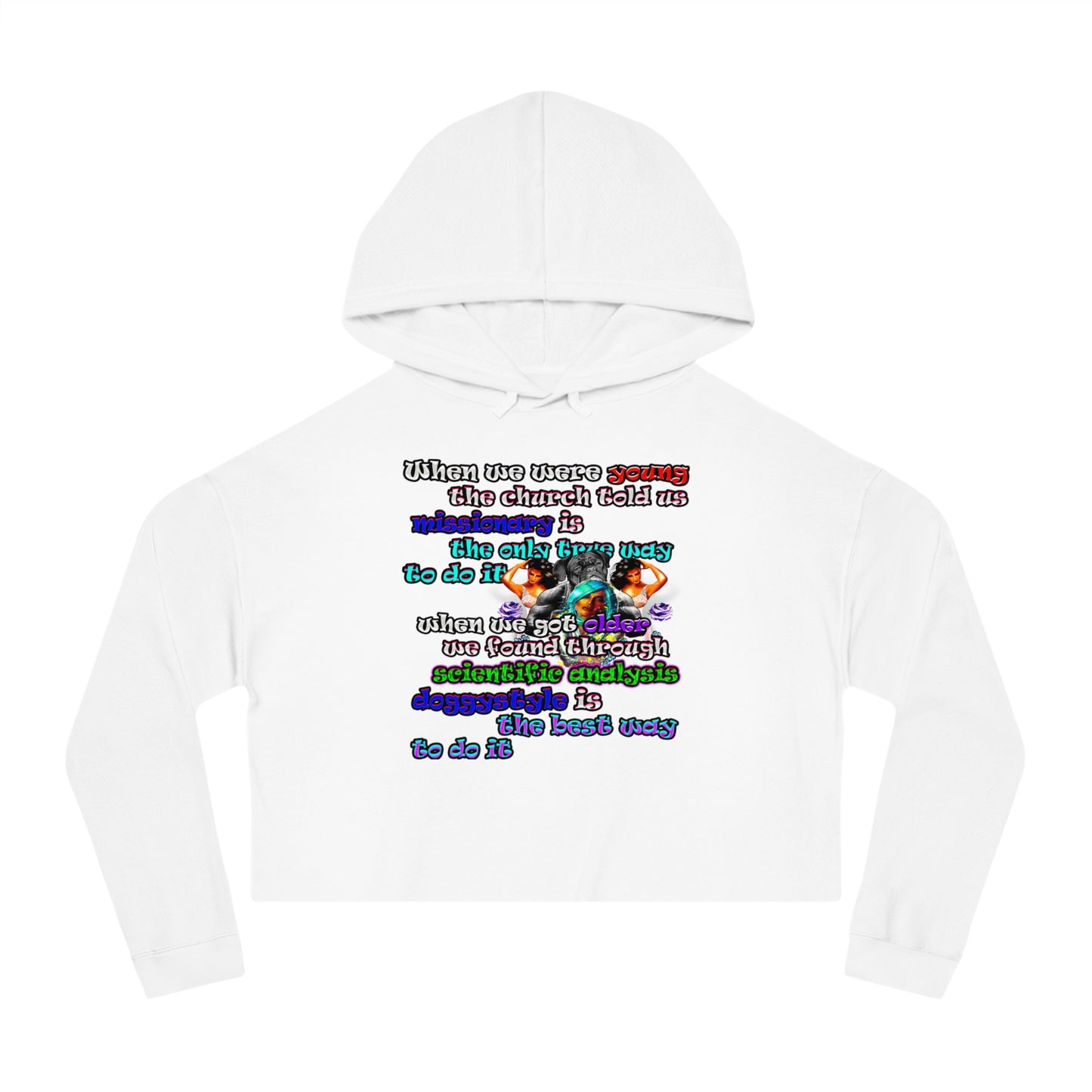 doggystyle - Women’s Cropped Hooded Sweatshirt