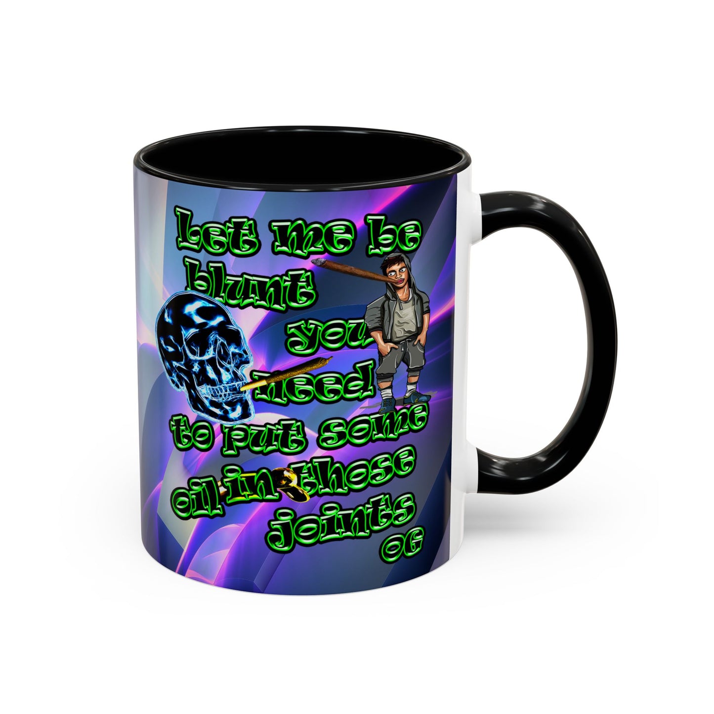 og - Accent Mug (grey-pink wave)