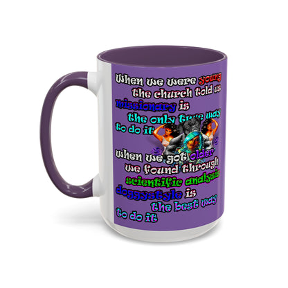 doggystyle - Accent Mug (light purple)
