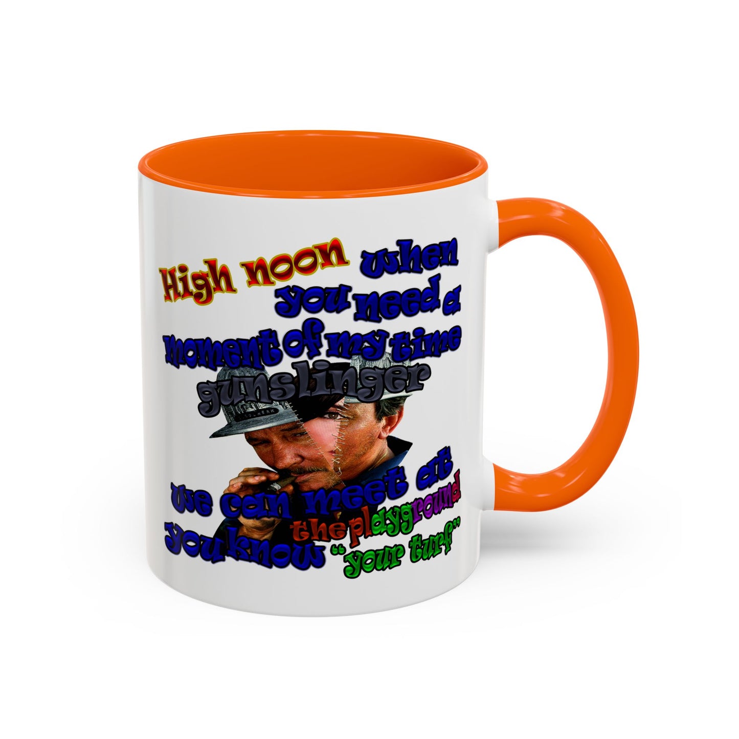 high noon - Accent Mug (white)