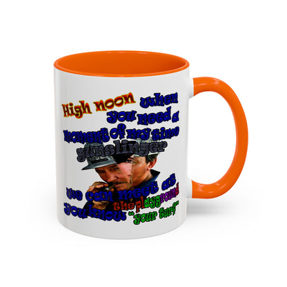 high noon - Accent Mug (white)