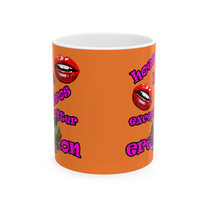hoes b4 bros - White Mug (crusta)