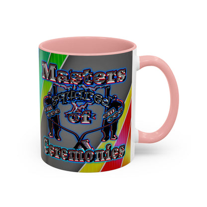 em cee squared - Accent Mug (rainbow split)