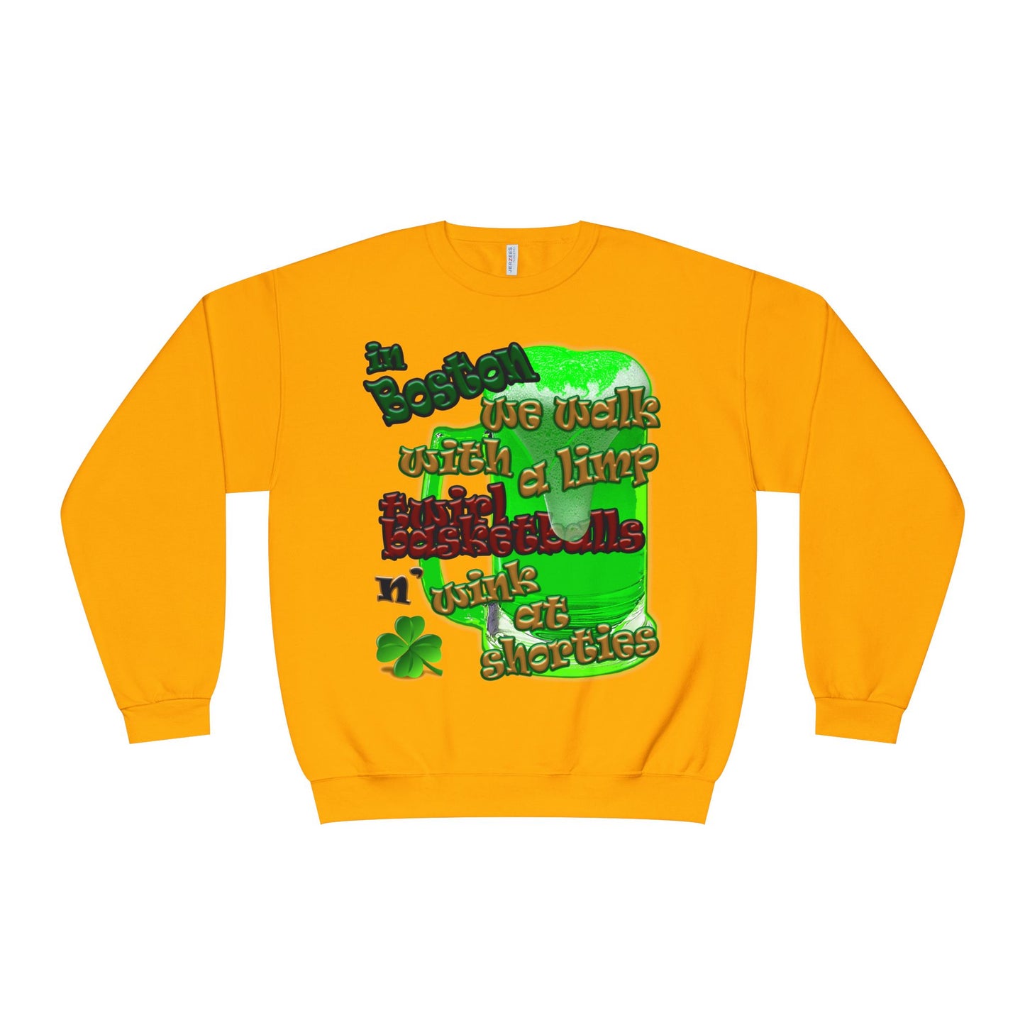 celtics logo - Unisex NuBlend® Crewneck Sweatshirt