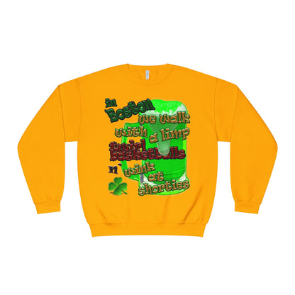 celtics logo - Unisex NuBlend® Crewneck Sweatshirt