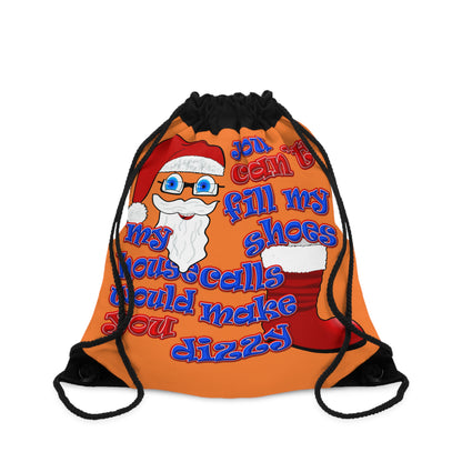 santa's shoes - Drawstring Bag (crusta)