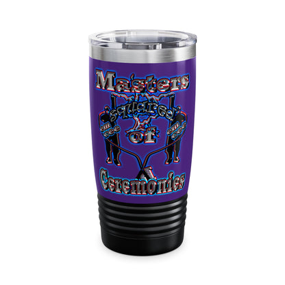 em cee squared - Ringneck Tumbler, 20oz (purple)