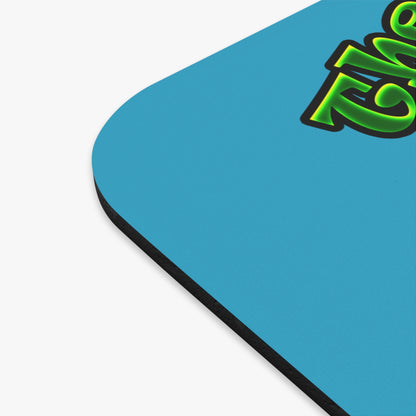 green monster - Mouse Pad (Rectangle) (turquoise)