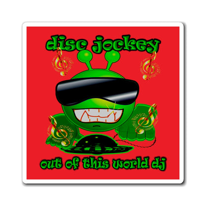 disc jockey - Magnets - (red)
