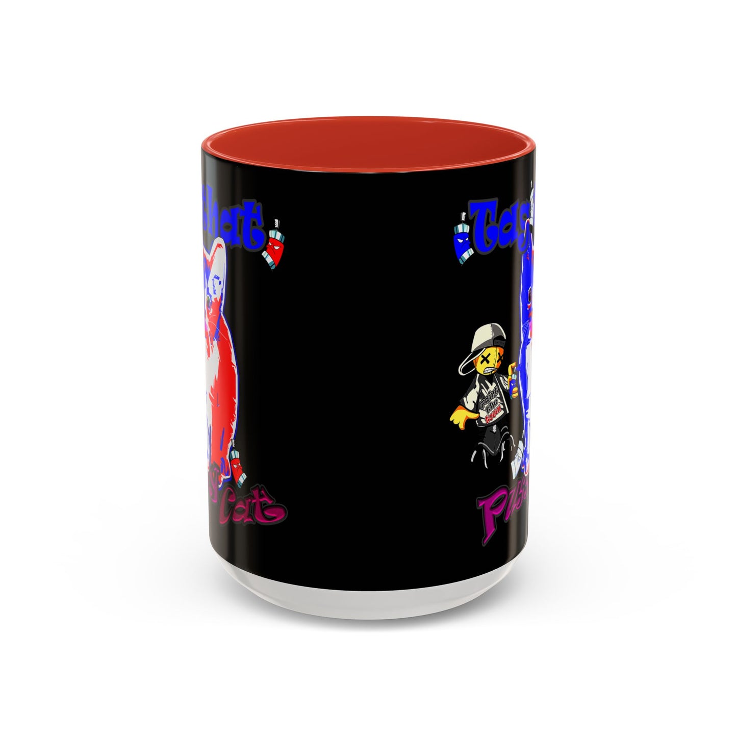 tag that - Accent Mug (black)