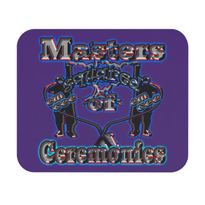 em cee squared - Mouse Pad (Rectangle) (purple)