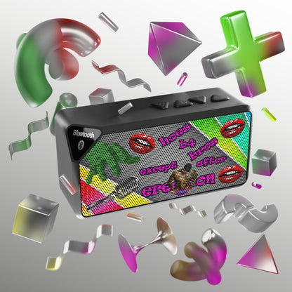 hoes b4 bros - Jabba Bluetooth Speaker (rainbow split)