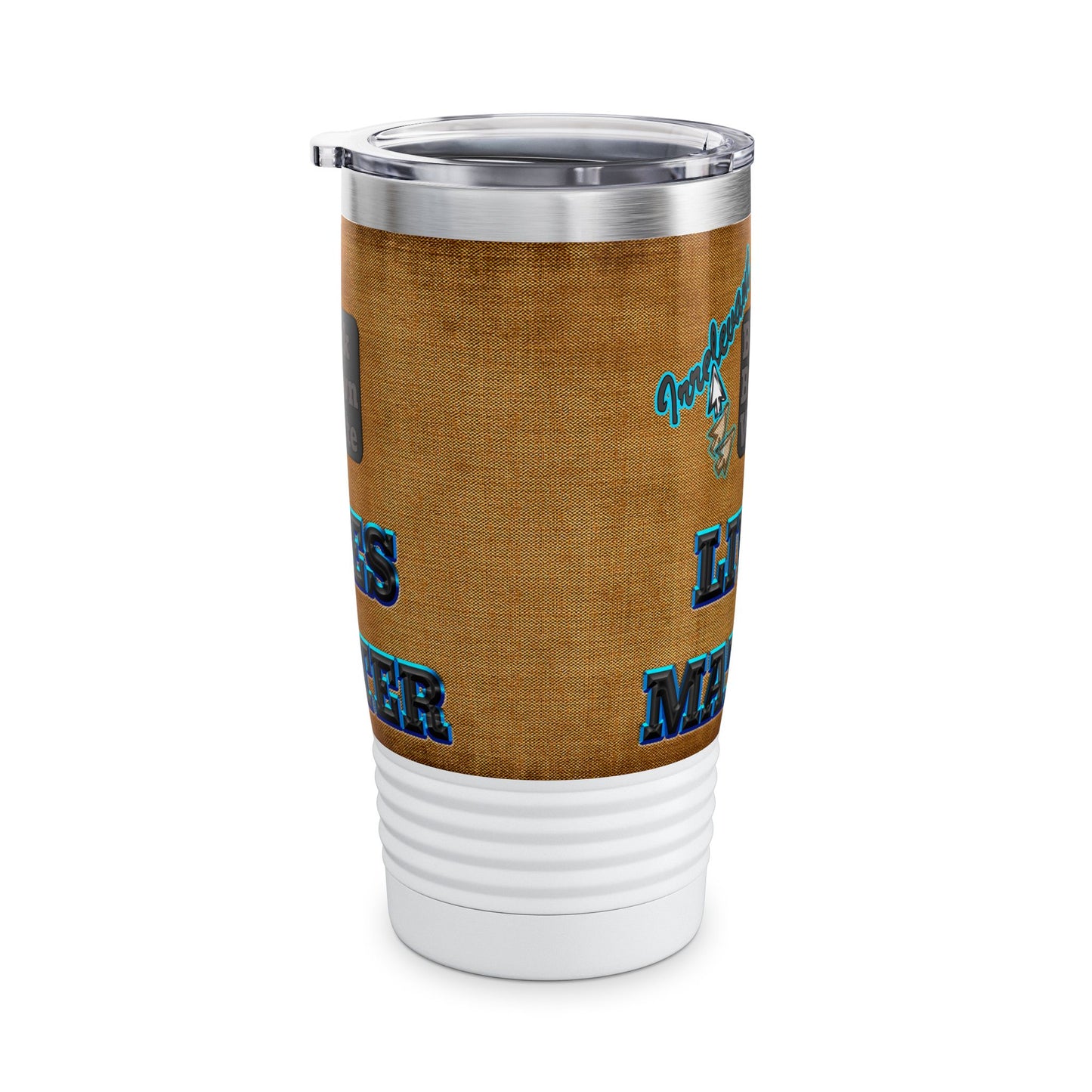 irrelevant - Ringneck Tumbler, 20oz (brown papyrus)