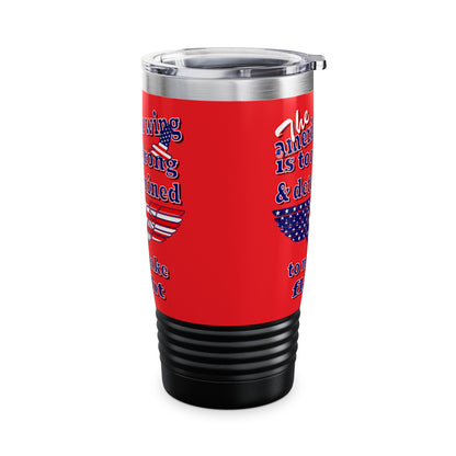 american wing - Ringneck Tumbler, 20oz (red)