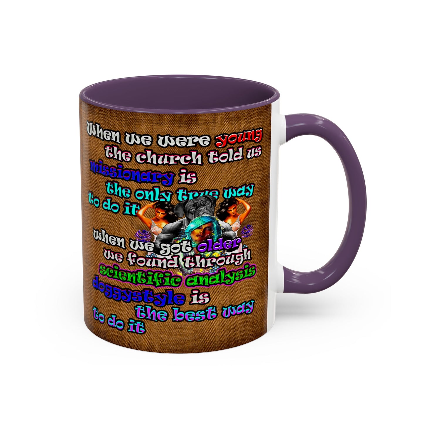 doggystyle - Accent Mug (brown papyrus)