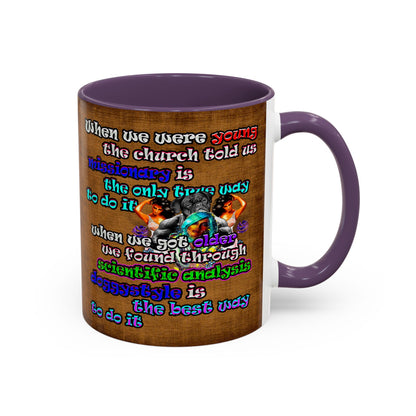 doggystyle - Accent Mug (brown papyrus)