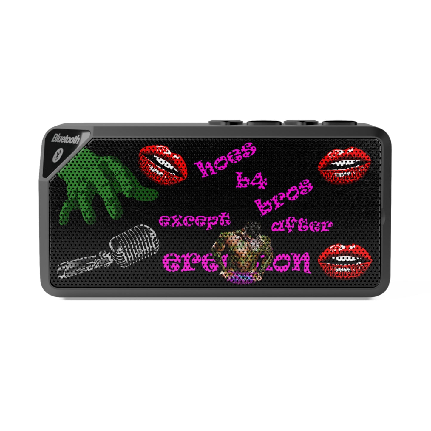 hoes b4 bros - Jabba Bluetooth Speaker (black)