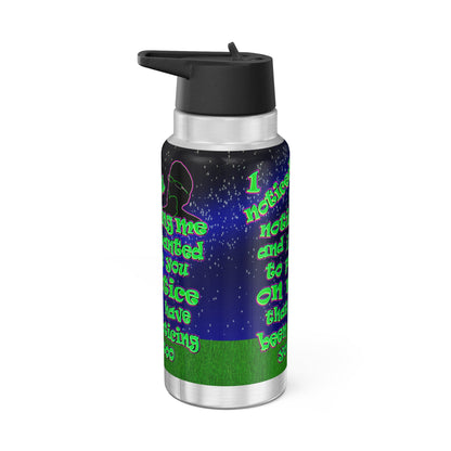 noticed you noticing - Gator Tumbler, 32oz  ('snoops' background)