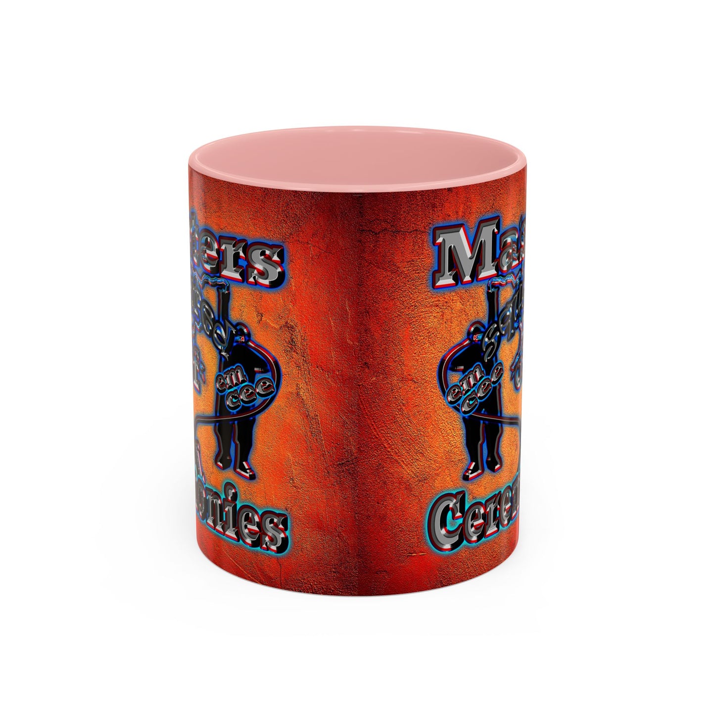 em cee squared - Accent Mug (burnt orange)