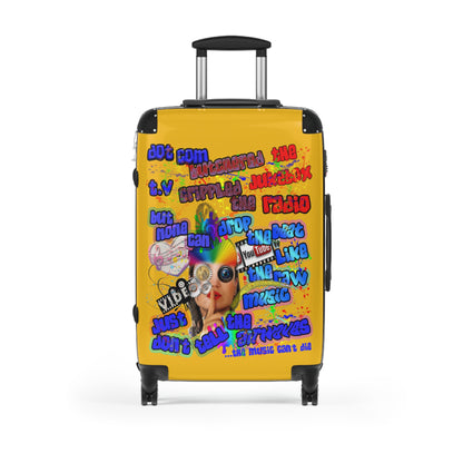 drop the beat - Suitcase (yellow)