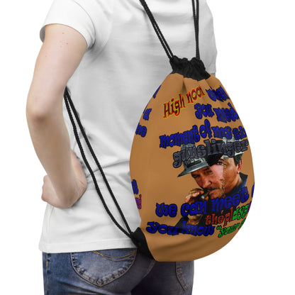 high noon - Drawstring Bag (light brown)