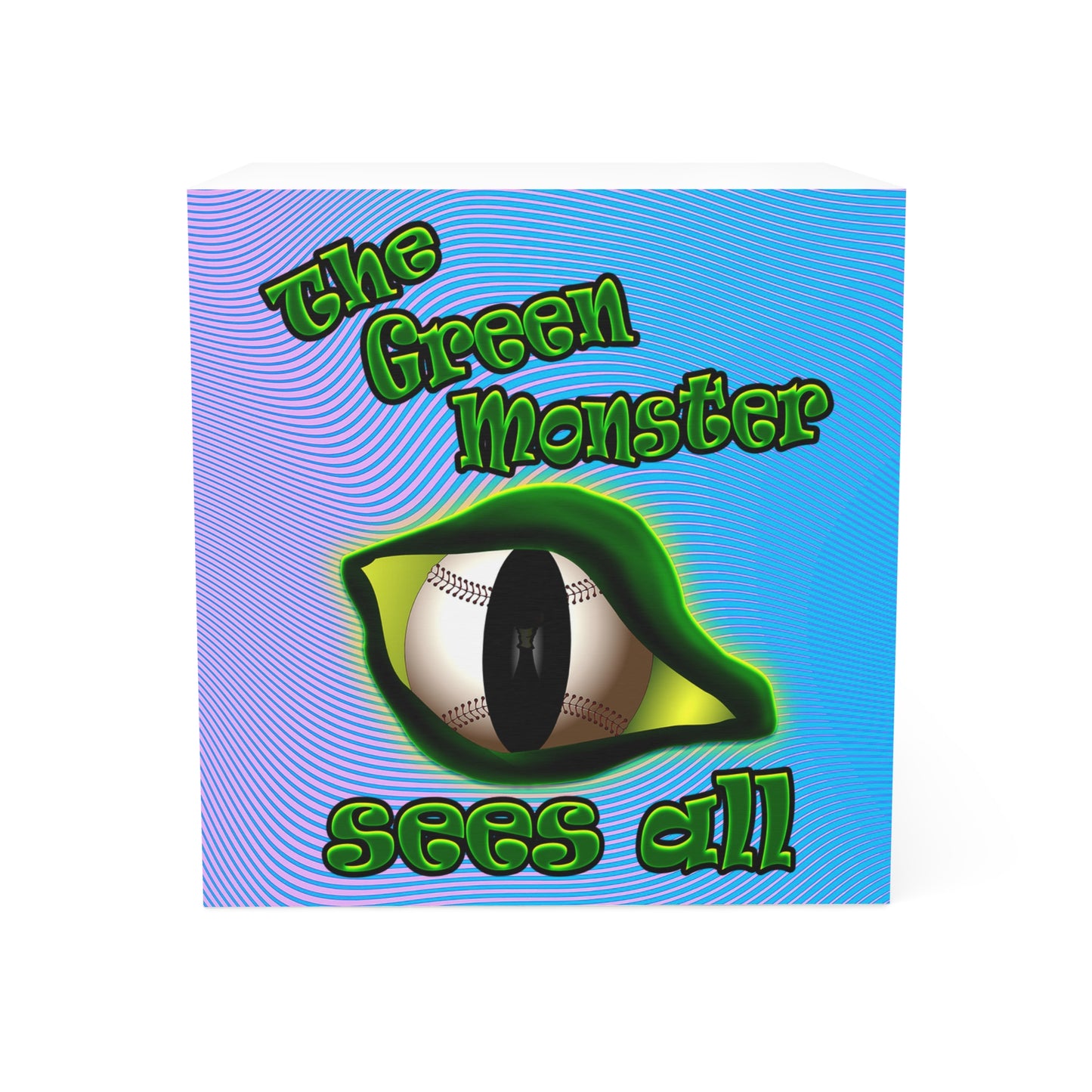 green monster - note cube (light blue-purple wave)