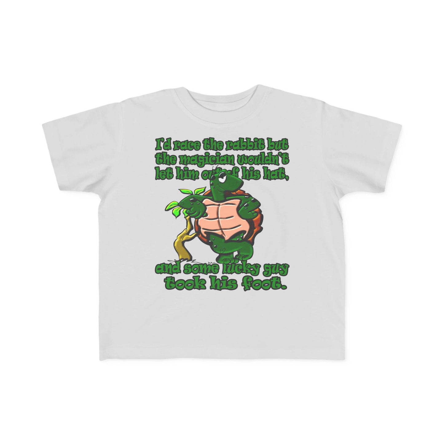 turtle race - Toddler's Fine Jersey Tee