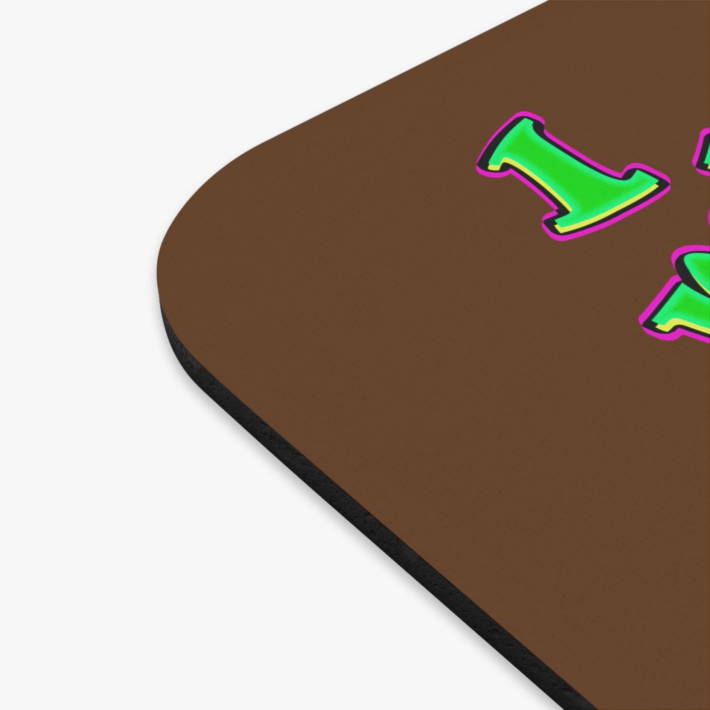 noticed you noticing - Mouse Pad (Rectangle) (brown)