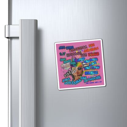 drop the beat - Magnets - (light pink)