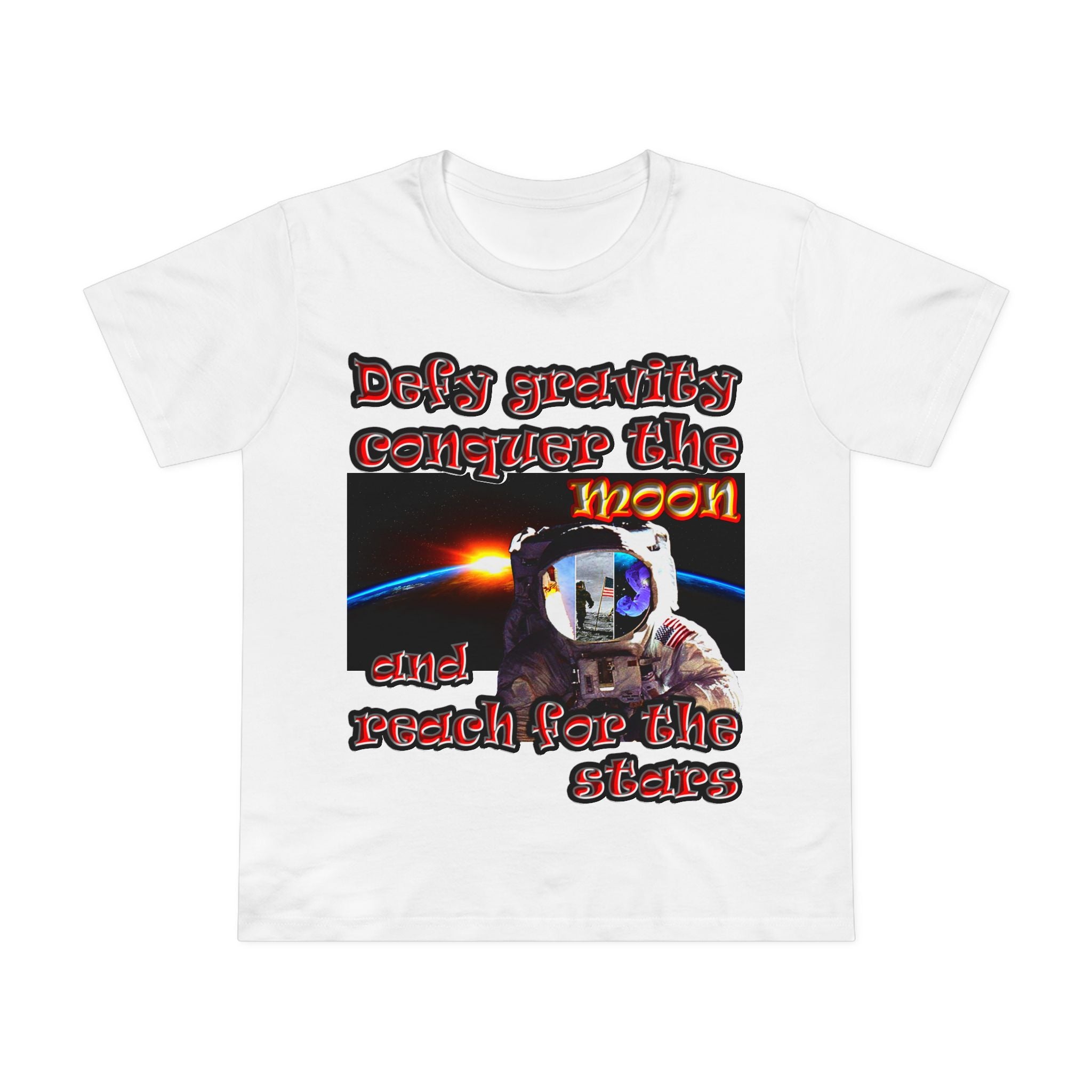 defy conquer reach - Women’s Maple Tee