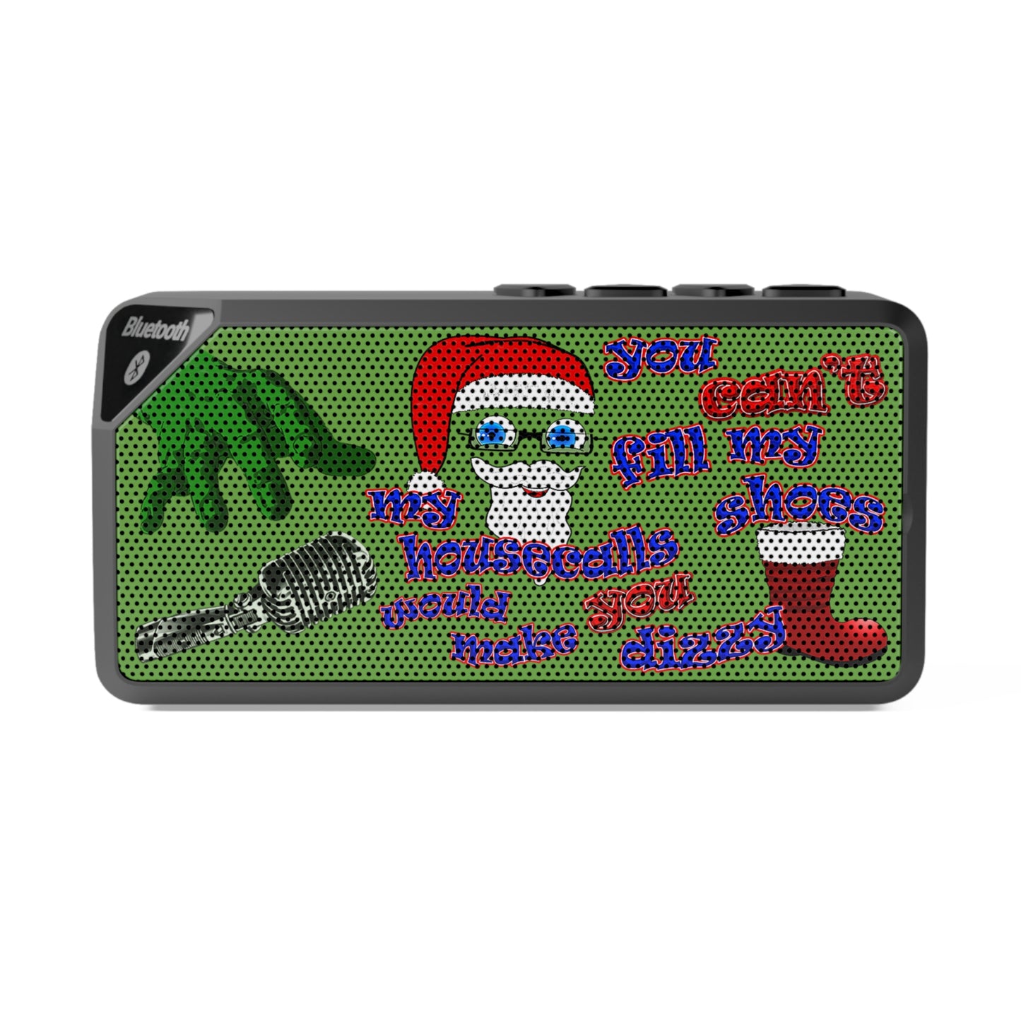 santa's shoes - Jabba Bluetooth Speaker (green)