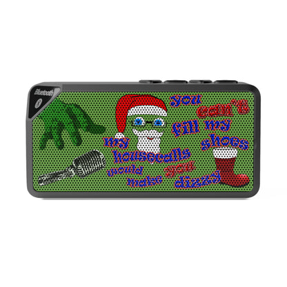 santa's shoes - Jabba Bluetooth Speaker (green)