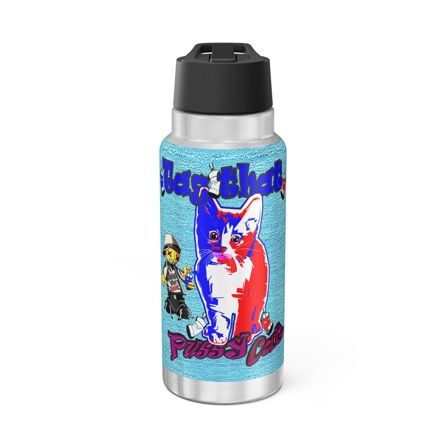 tag that - Gator Tumbler, 32oz  (faded blue)