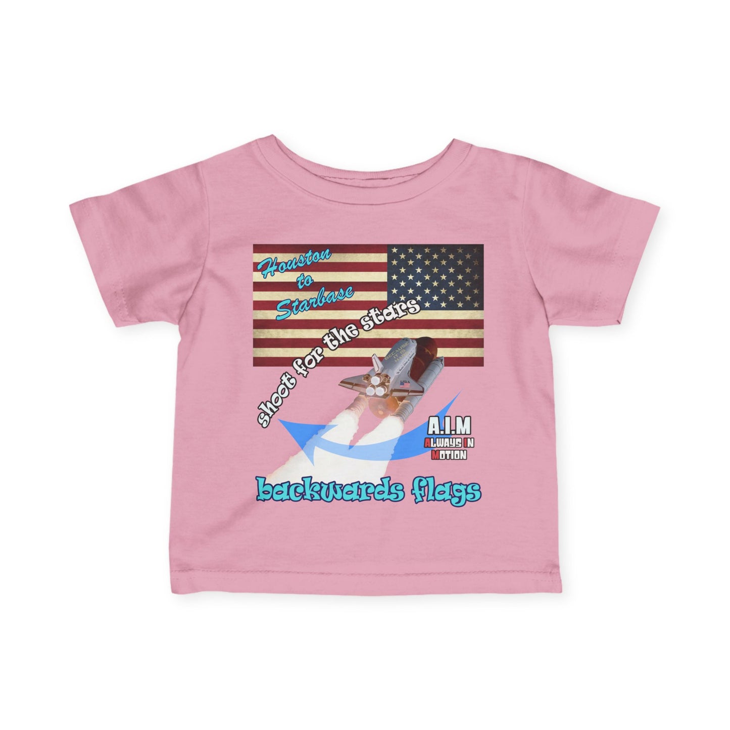 shoot for the stars - Infant Fine Jersey Tee