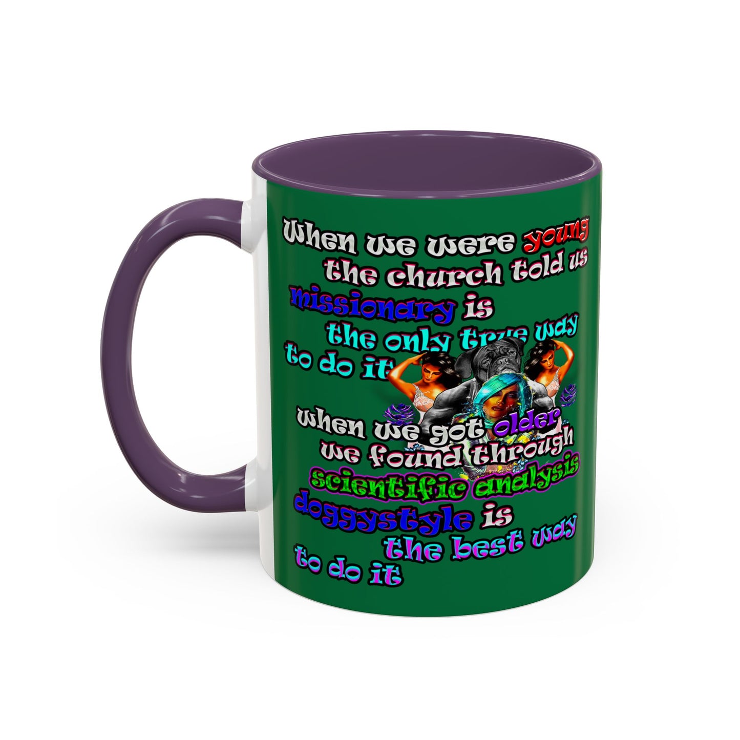 doggystyle - Accent Mug (dark green)