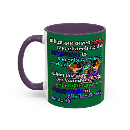 doggystyle - Accent Mug (dark green)
